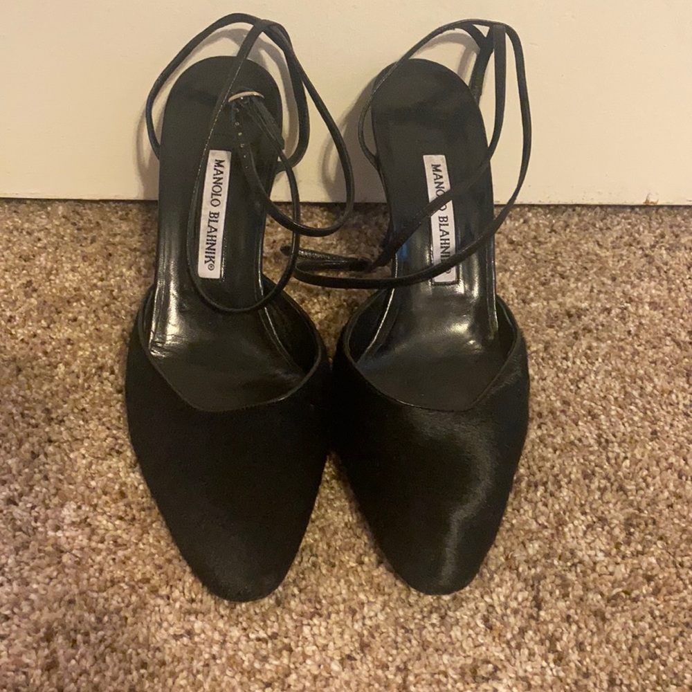 Manolo Blahnik strappy heels